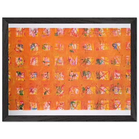 Pioggia d'Oro  Golden Rain by Sam Francis — Framed art print at Zephyeer