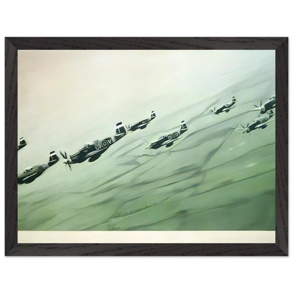 MUSTANG STAFFEL 1964 by Gerhard Richter — Framed art print at Zephyeer