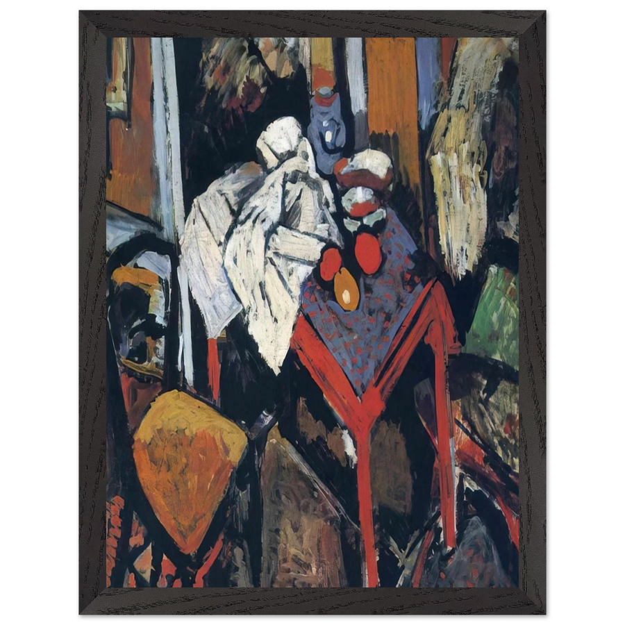 STILL LIFE ON THE RED TABLE 1904 by Andre Derain — Framed art print at Zephyeer