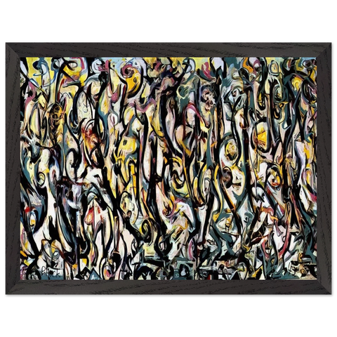 MURAL 1943 1 by Jackson Pollock — Framed art print at Zephyeer