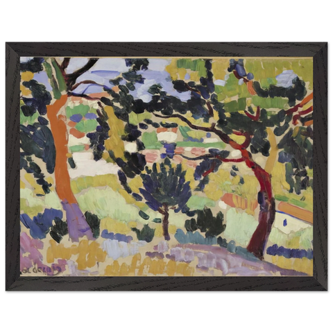 L ESTAQUE 1906 by Andre Derain — Framed art print at Zephyeer