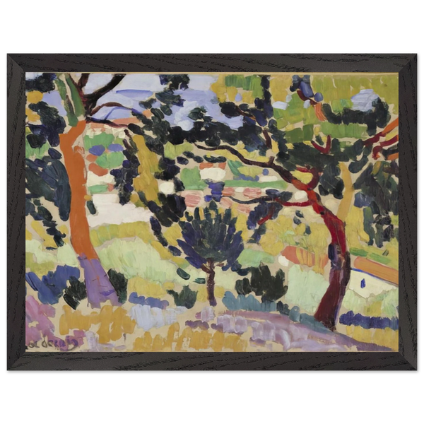 L ESTAQUE 1906 by Andre Derain — Framed art print at Zephyeer