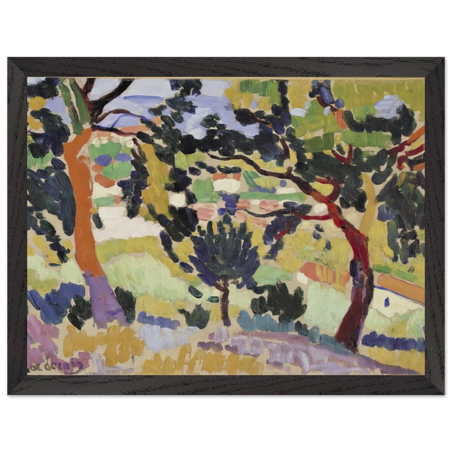 L ESTAQUE 1906 by Andre Derain — Framed art print at Zephyeer