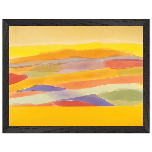 Revelation - 1979 by Ronnie Landfield — Framed art print at Zephyeer