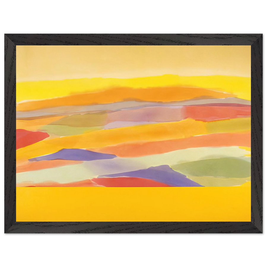 Revelation - 1979 by Ronnie Landfield — Framed art print at Zephyeer