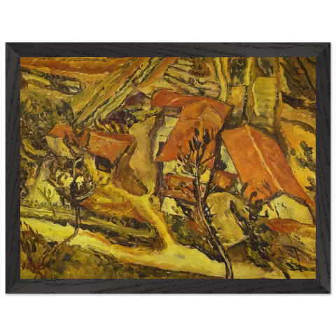 LANDSCAPE by Chaim Soutine — Framed art print at Zephyeer