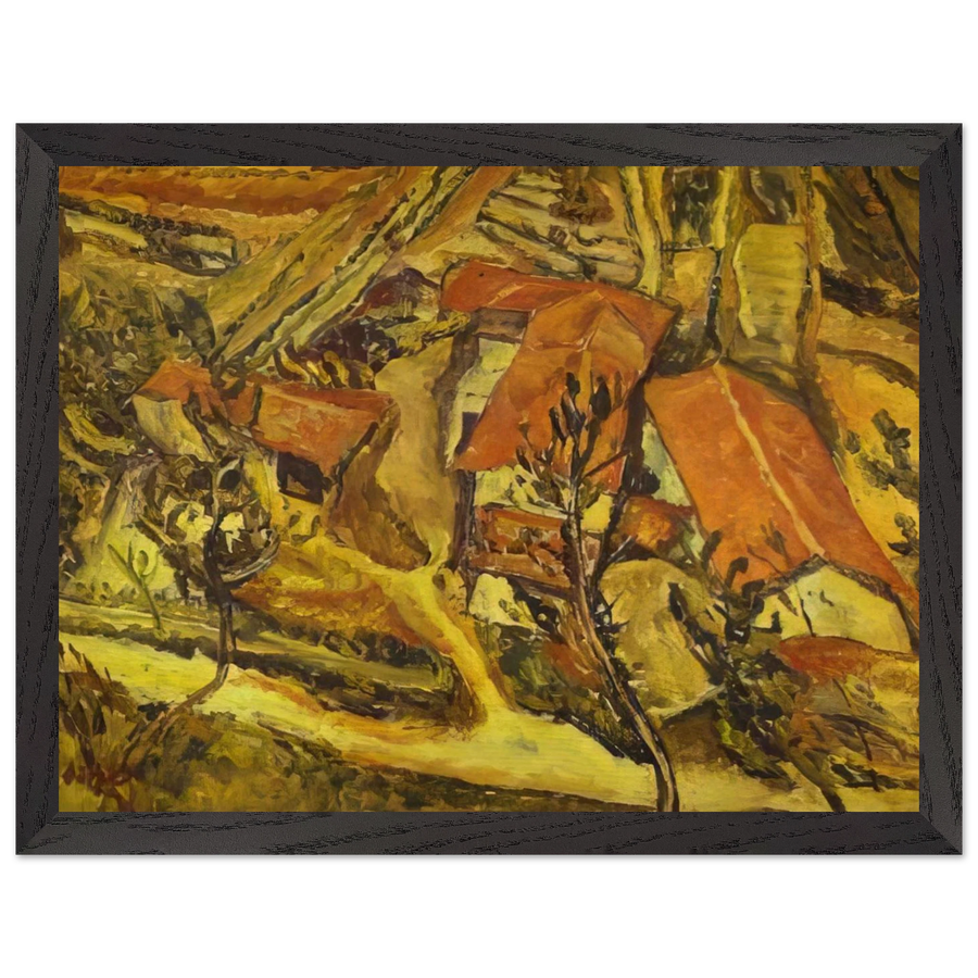LANDSCAPE by Chaim Soutine — Framed art print at Zephyeer