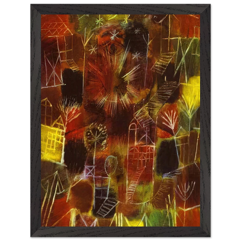 COSMIC COMPOSITION 1919 by Paul Klee — Framed art print at Zephyeer
