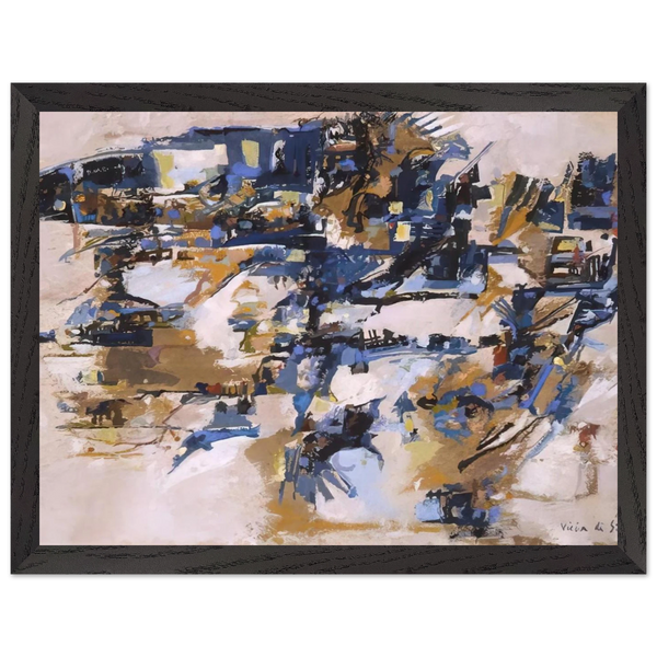 Untitled - 1958 by Maria Helena Vieira da Silva — Framed art print at Zephyeer