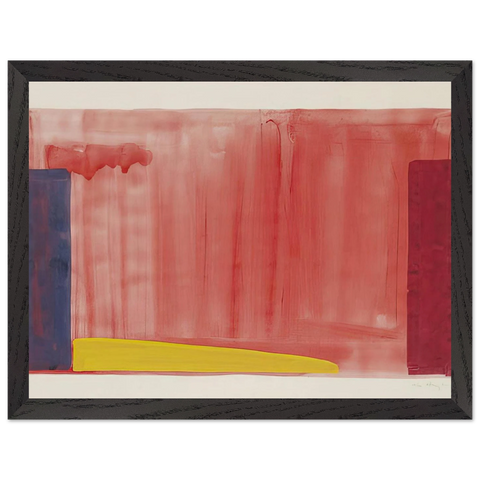 Untitled - Color Field Painting by John Hoyland — Framed art print at Zephyeer