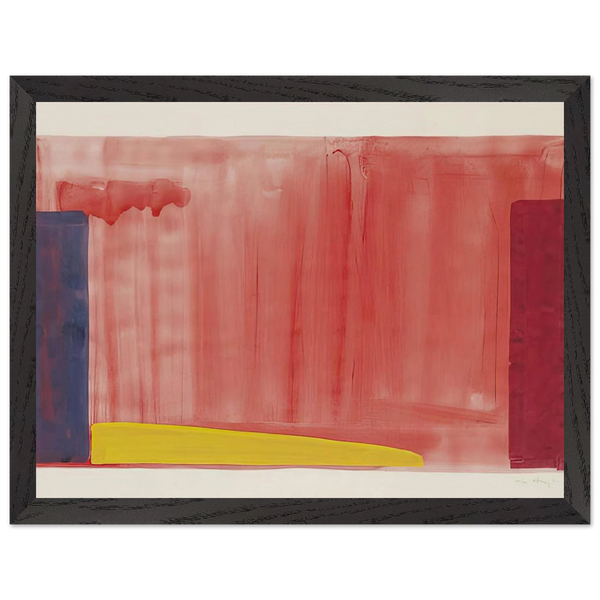 Untitled - Color Field Painting by John Hoyland — Framed art print at Zephyeer