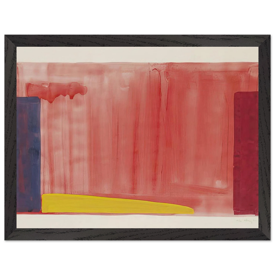 Untitled - Color Field Painting by John Hoyland — Framed art print at Zephyeer