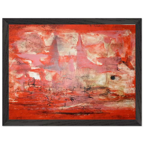 EMBRASEMENT 1954 by Zao Wou-Ki — Framed art print at Zephyeer