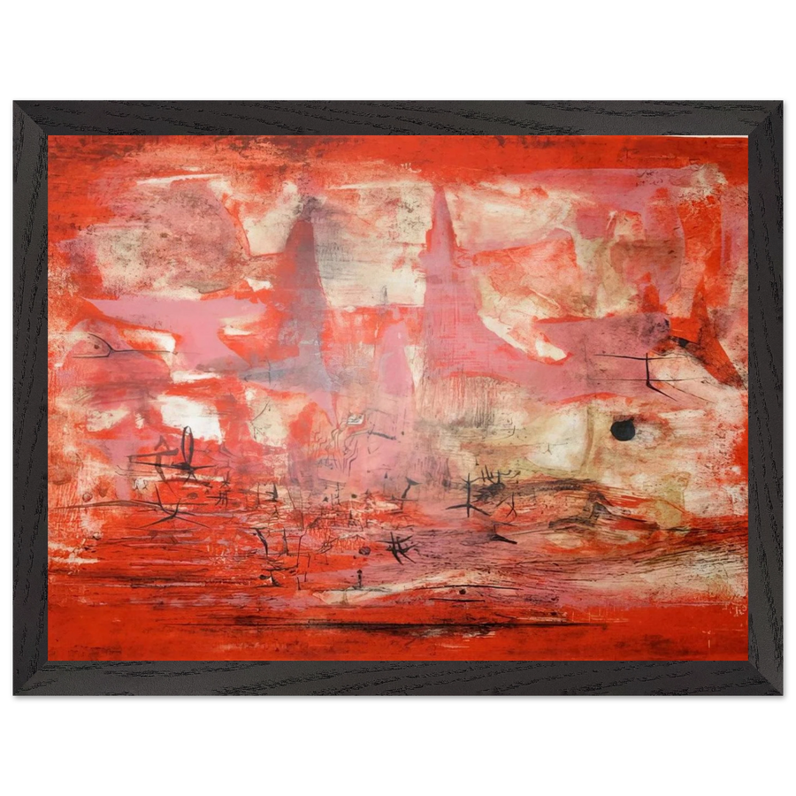 EMBRASEMENT 1954 by Zao Wou-Ki — Framed art print at Zephyeer