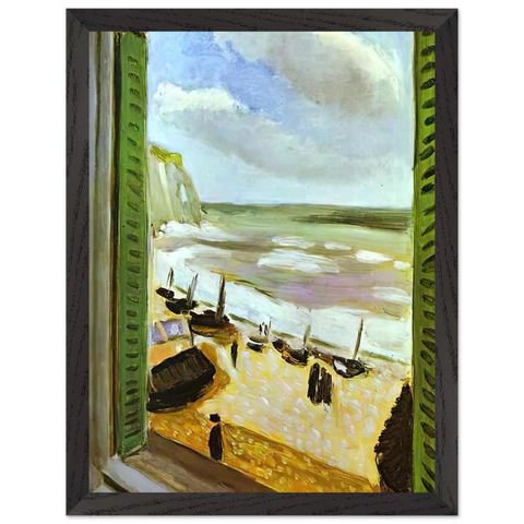 OPEN WINDOW AT COLLIOURE 1905 by Henri Matisse — Framed art print at Zephyeer