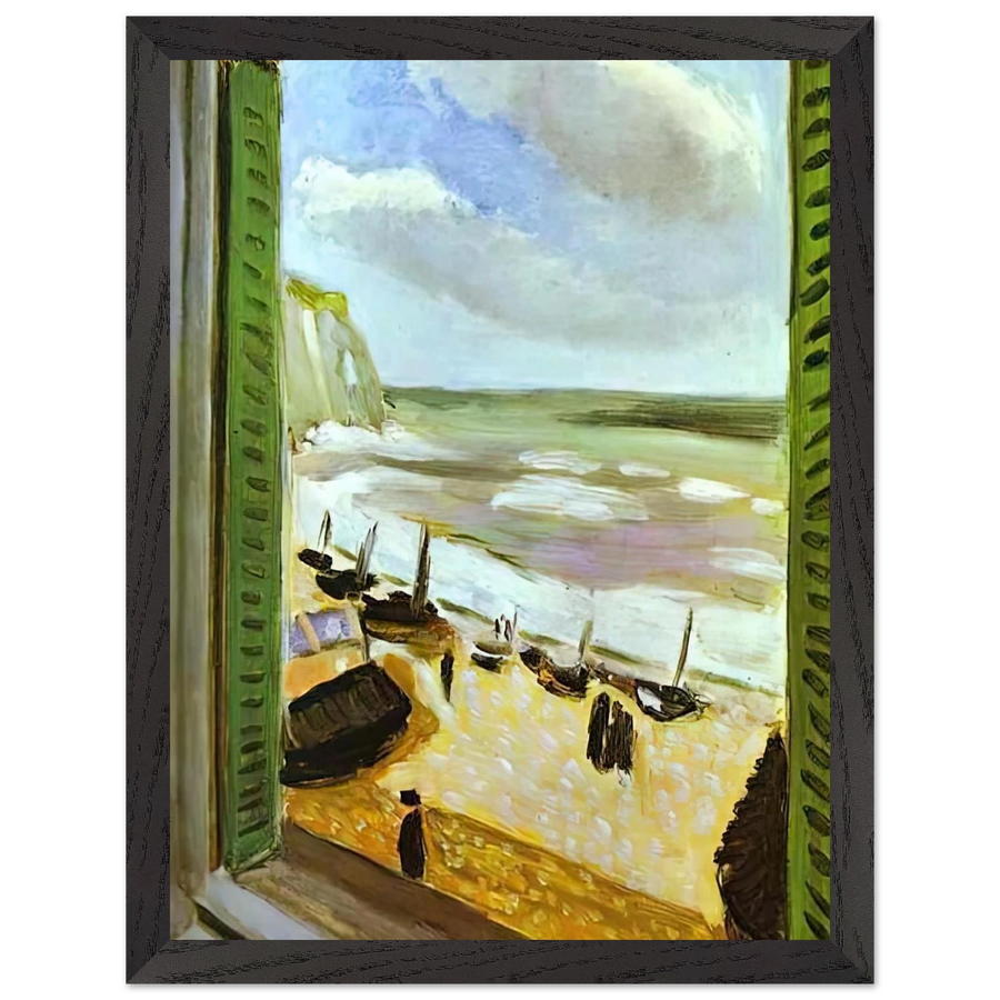 OPEN WINDOW AT COLLIOURE 1905 by Henri Matisse — Framed art print at Zephyeer
