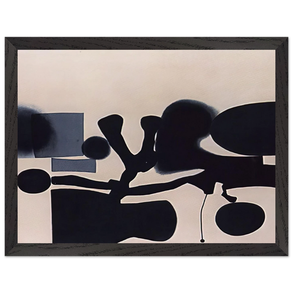Harmony of Opposites - 1986 by Victor Pasmore — Framed art print at Zephyeer