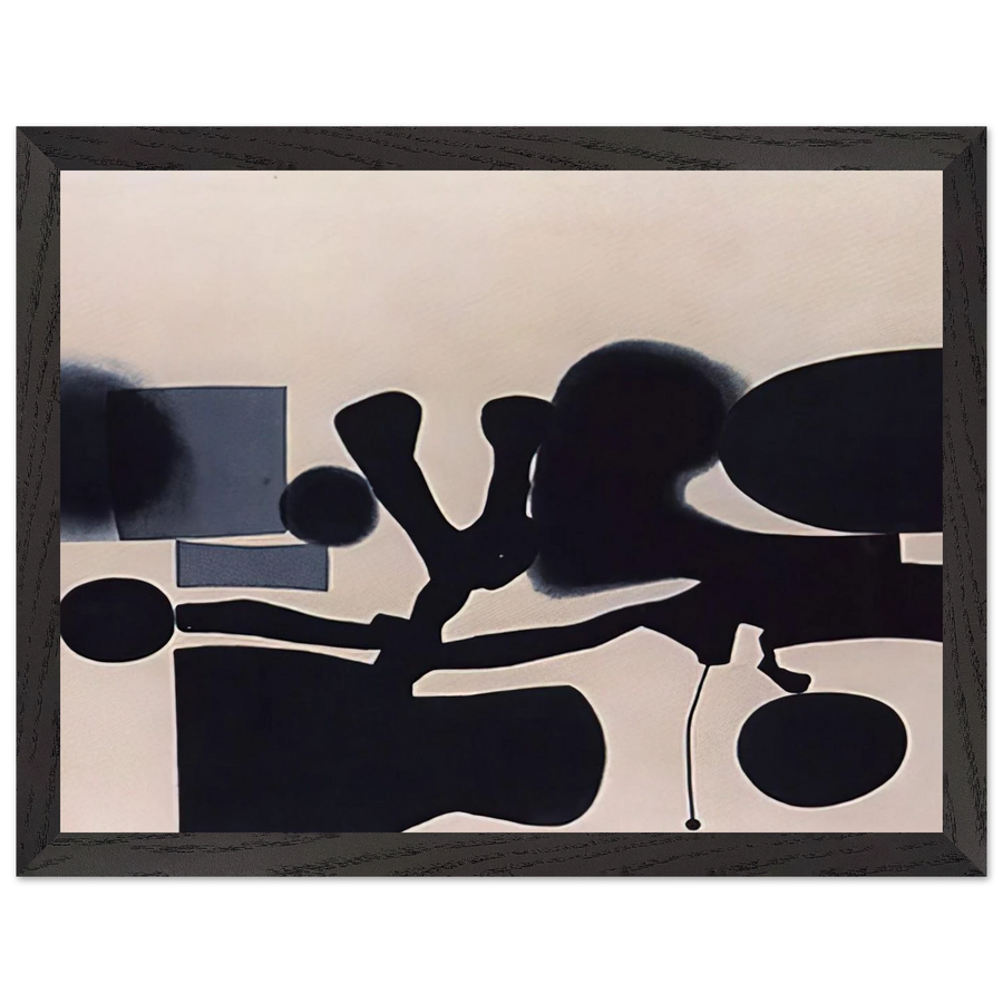 Harmony of Opposites - 1986 by Victor Pasmore — Framed art print at Zephyeer