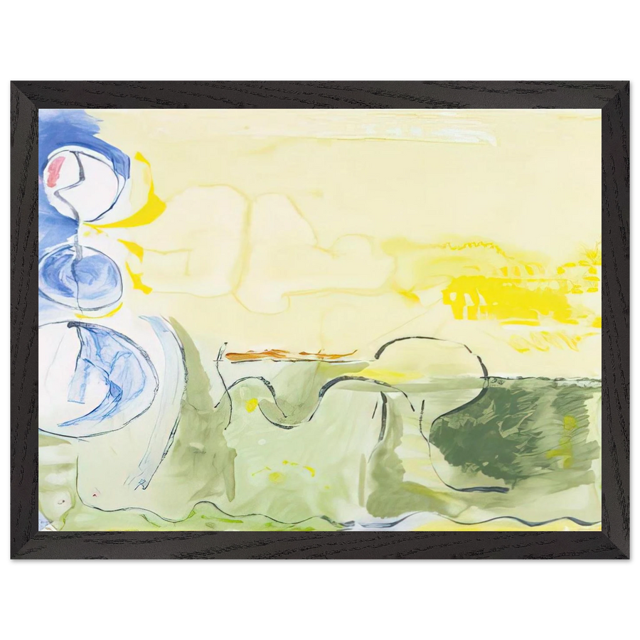Flotilla - 2006 by Helen Frankenthaler — Framed art print at Zephyeer