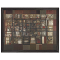 A biblioteca em fogo - 1974 by Maria Helena Vieira da Silva — Framed art print at Zephyeer