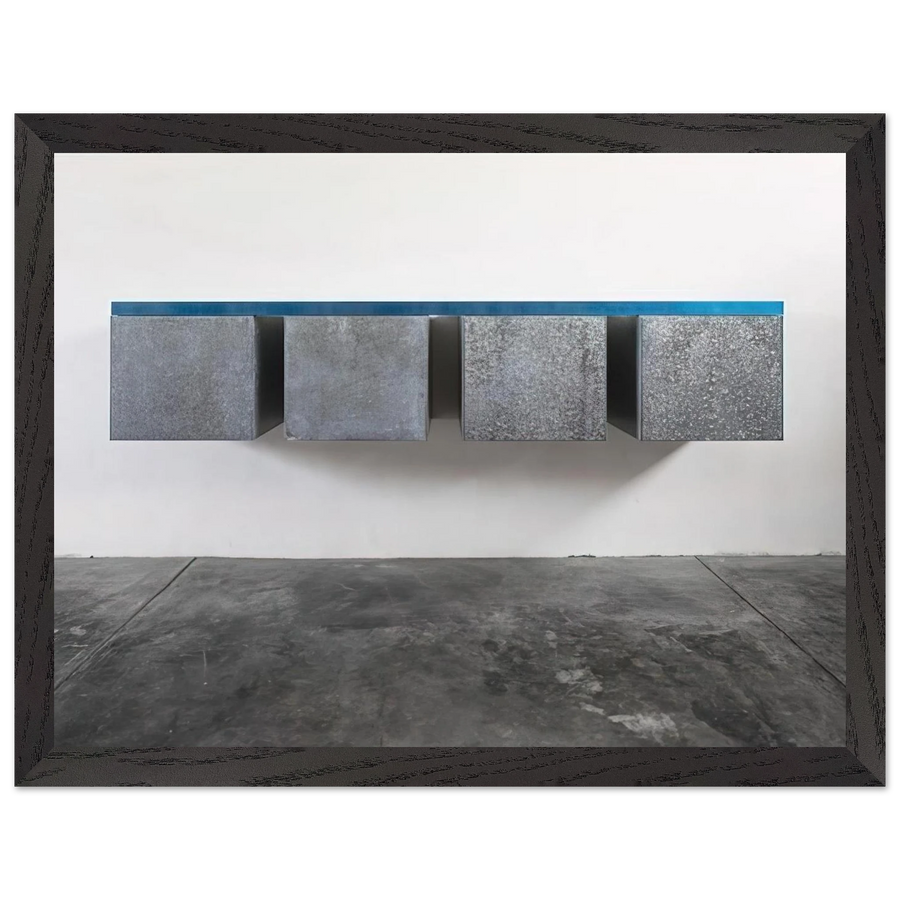 To Susan Buckwalter - 1964 by Donald Judd — Framed art print at Zephyeer