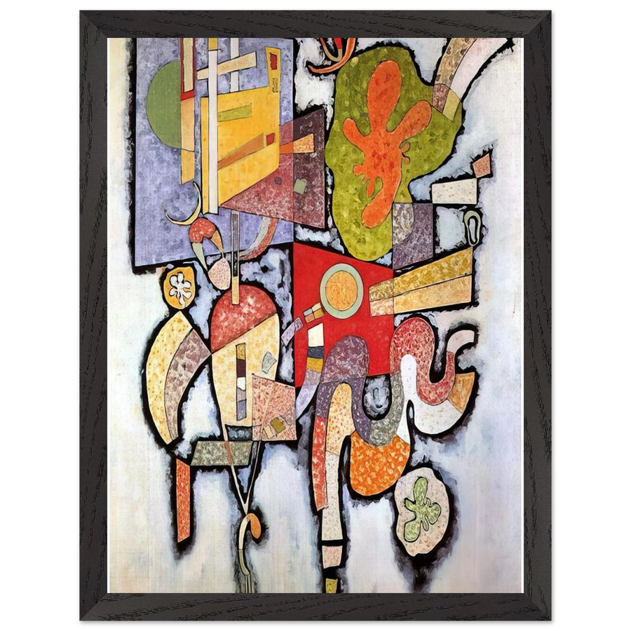COMPLEX SIMPLE 1939 by Wassily Kandinsky — Framed art print at Zephyeer