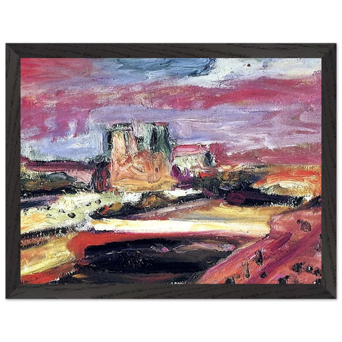 NOTRE DAME 1904 by Henri Matisse — Framed art print at Zephyeer