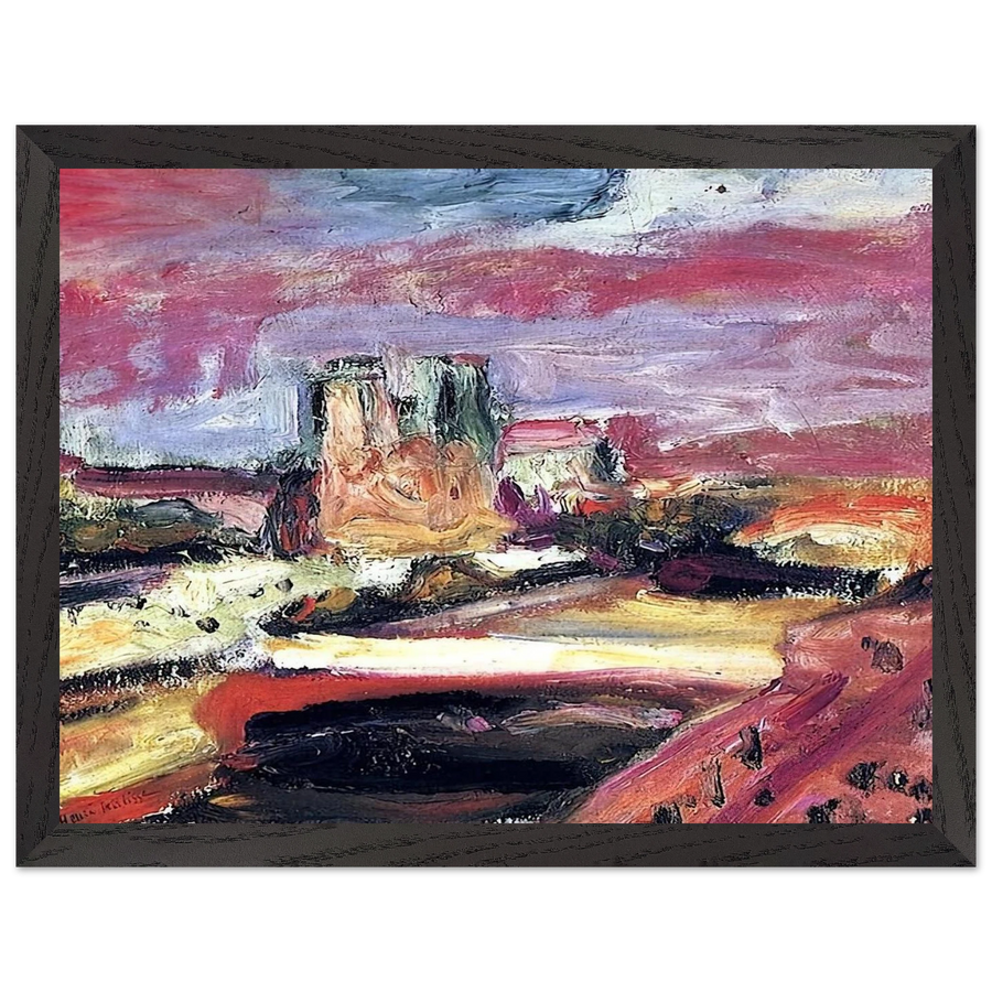 NOTRE DAME 1904 by Henri Matisse — Framed art print at Zephyeer