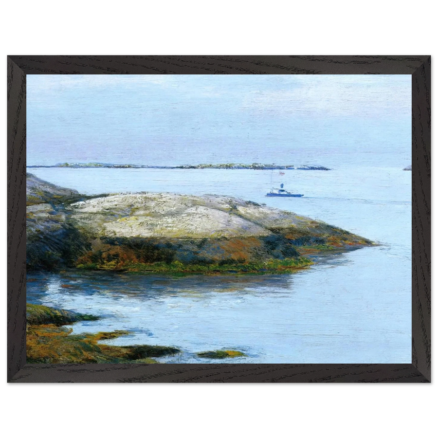 Isles of Shoals, Appledore by Childe Hassam — Framed art print at Zephyeer