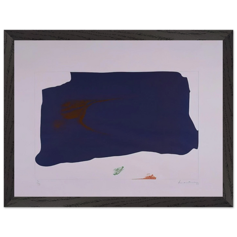 Variation II on Mauve Corner - 1969 by Helen Frankenthaler — Framed art print at Zephyeer