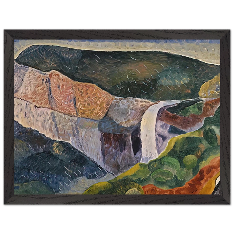 Govett's Leap - 1933 by Grace Cossington Smith — Framed art print at Zephyeer