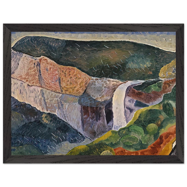 Govett's Leap - 1933 by Grace Cossington Smith — Framed art print at Zephyeer