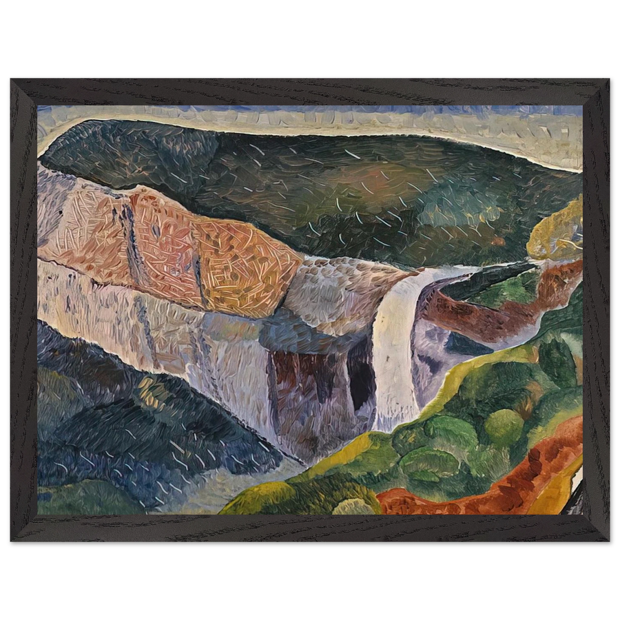 Govett's Leap - 1933 by Grace Cossington Smith — Framed art print at Zephyeer