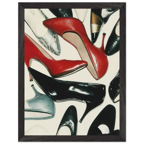 Shoes by Andy Warhol — Framed art print at Zephyeer