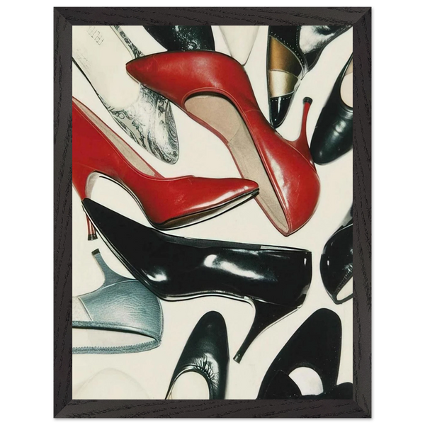 Shoes by Andy Warhol — Framed art print at Zephyeer