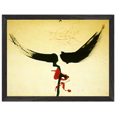 DALI S MOUSTACHE by Salvador Dali — Framed art print at Zephyeer