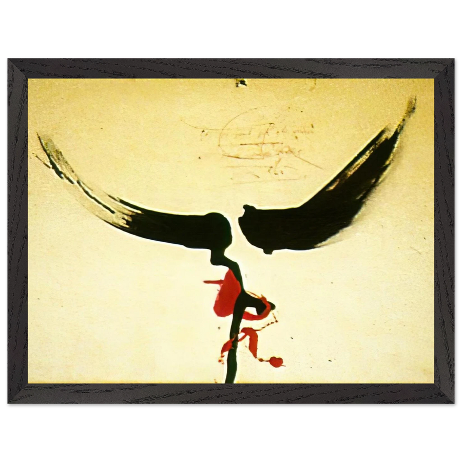 DALI S MOUSTACHE by Salvador Dali — Framed art print at Zephyeer