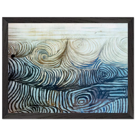 The Wave - 1950 by Victor Pasmore — Framed art print at Zephyeer