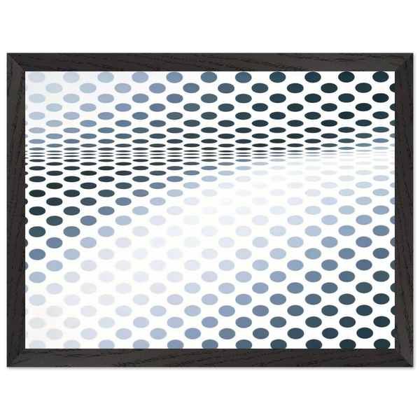 HESITATE 1964 by Bridget Riley — Framed art print at Zephyeer