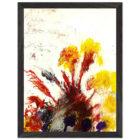 Summer Madness by Cy Twombly — Framed art print at Zephyeer
