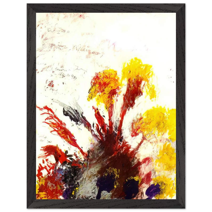 Summer Madness by Cy Twombly — Framed art print at Zephyeer