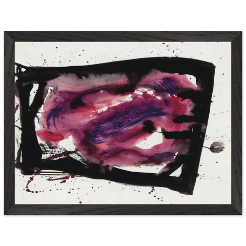 Untitled  SF72-1009 by Sam Francis — Framed art print at Zephyeer