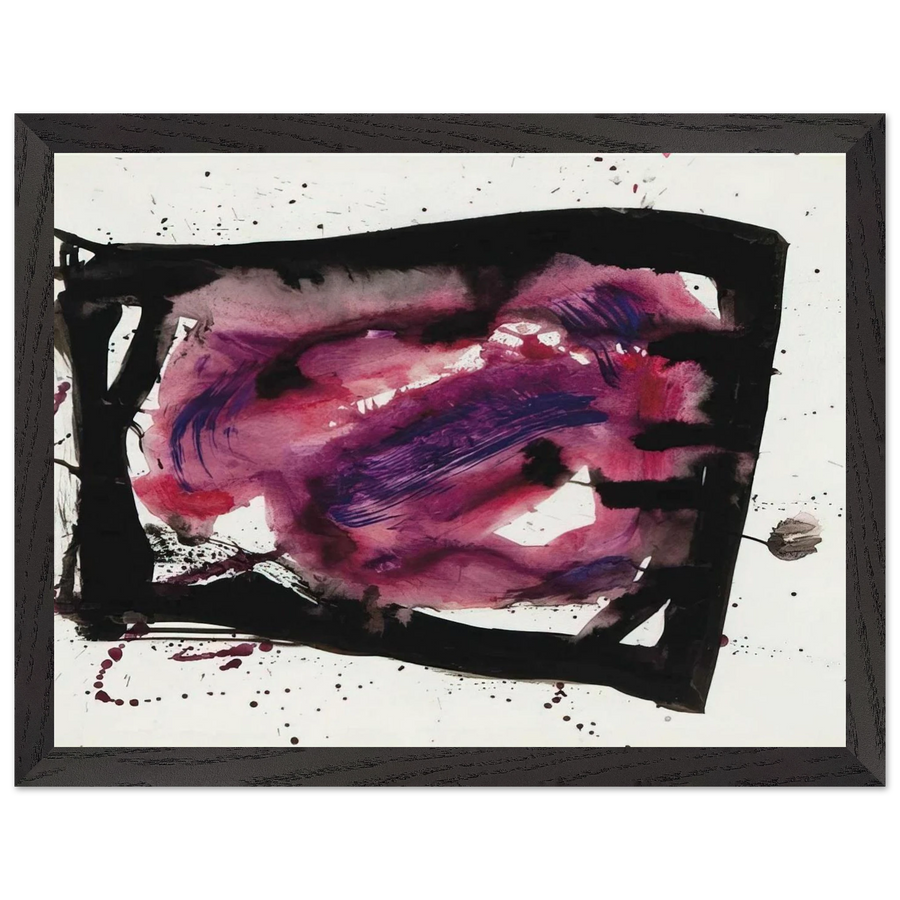 Untitled  SF72-1009 by Sam Francis — Framed art print at Zephyeer