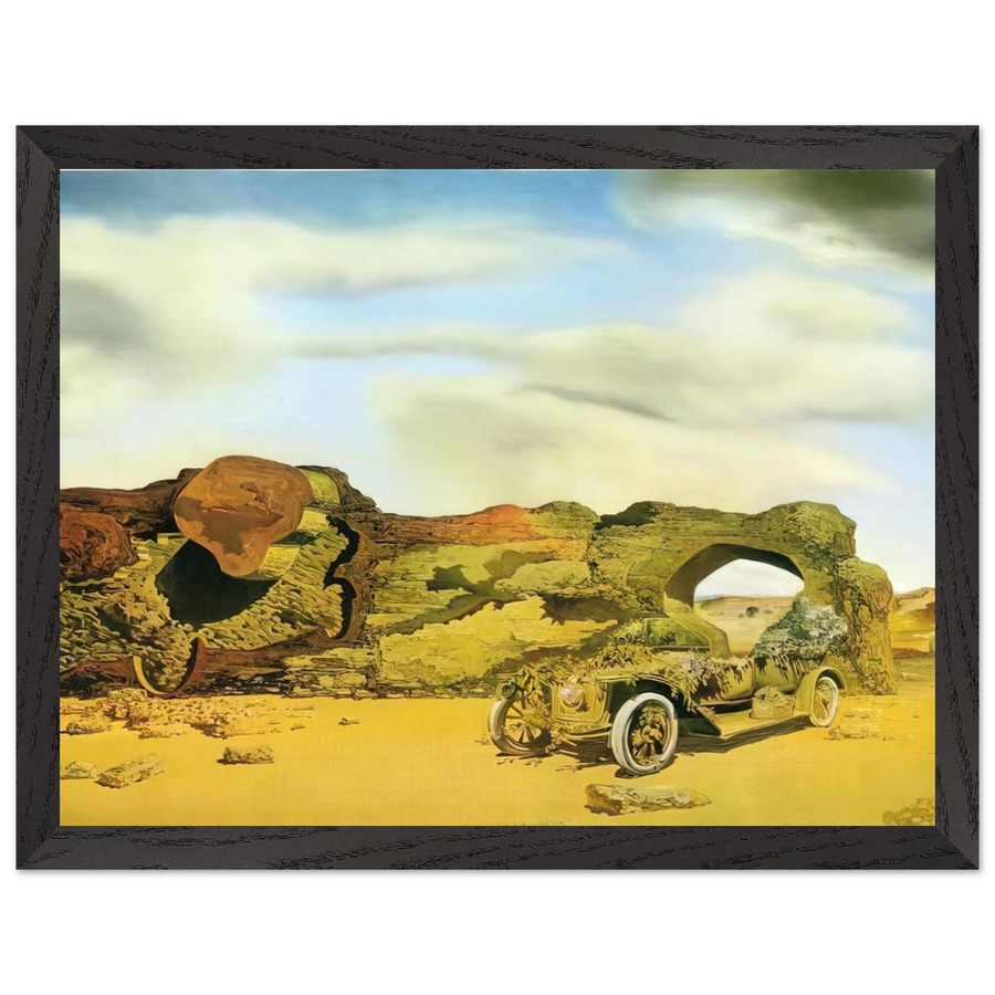 PARANOIAC CRITICAL SOLITUDE 1935 by Salvador Dali — Framed art print at Zephyeer