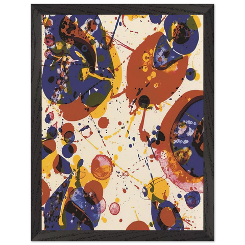 Untitled  from Pasadena Box   Lembark L58 by Sam Francis — Framed art print at Zephyeer