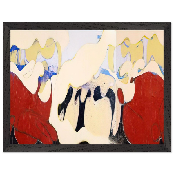 Coney Island Beauty - 1974 by Norman Bluhm — Framed art print at Zephyeer