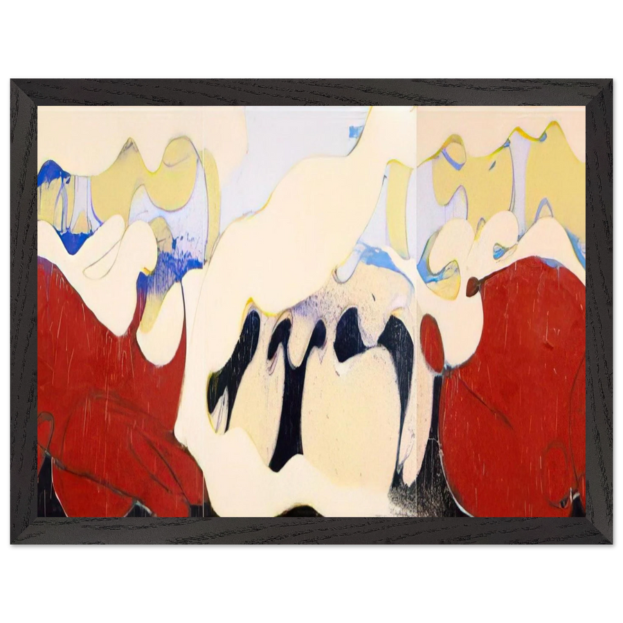 Coney Island Beauty - 1974 by Norman Bluhm — Framed art print at Zephyeer