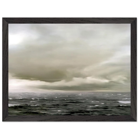 SEASCAPE CLOUDY by Gerhard Richter — Framed art print at Zephyeer