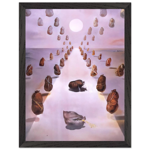 THE PATH OF ENIGMA by Salvador Dali — Framed art print at Zephyeer