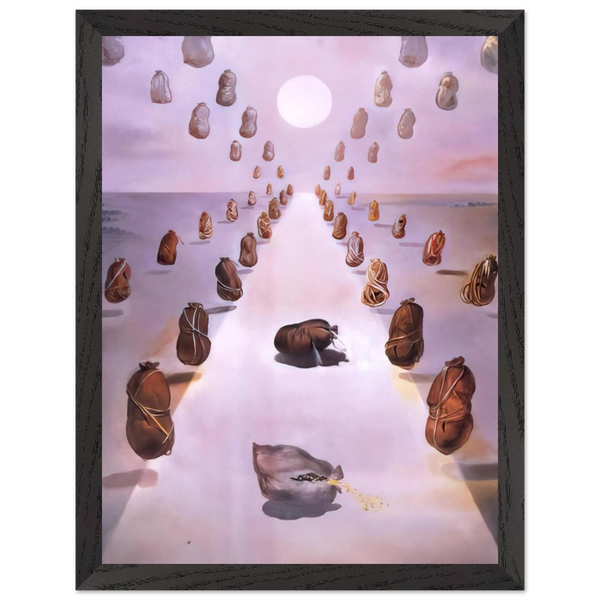 THE PATH OF ENIGMA by Salvador Dali — Framed art print at Zephyeer